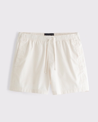 Poplin Pull-On Short