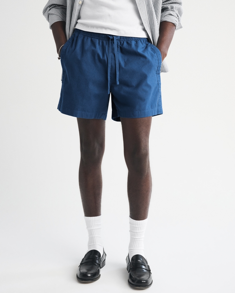 Poplin Pull-On Short