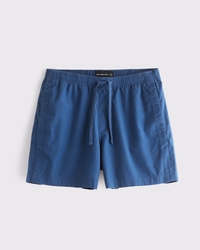 Poplin Pull-On Short