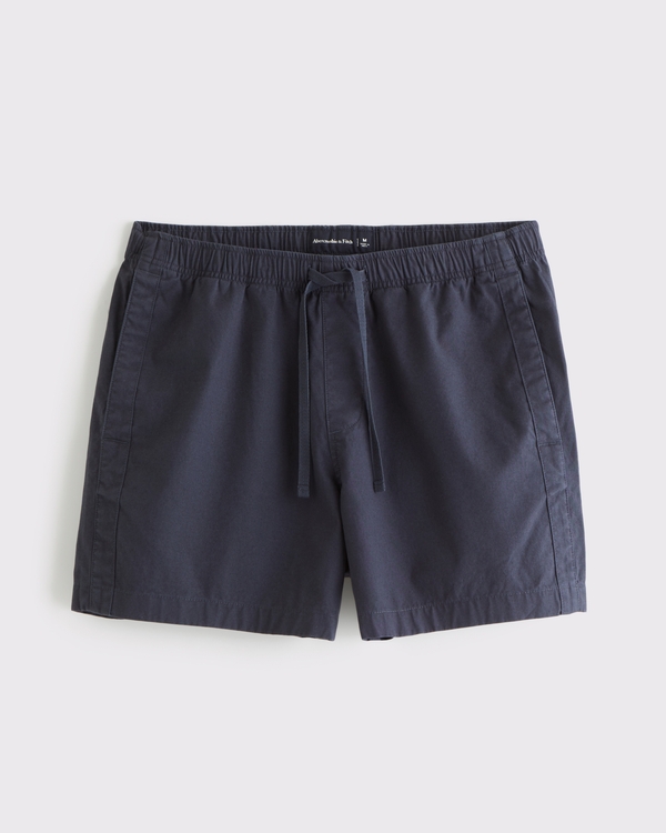 Poplin Pull-On Short