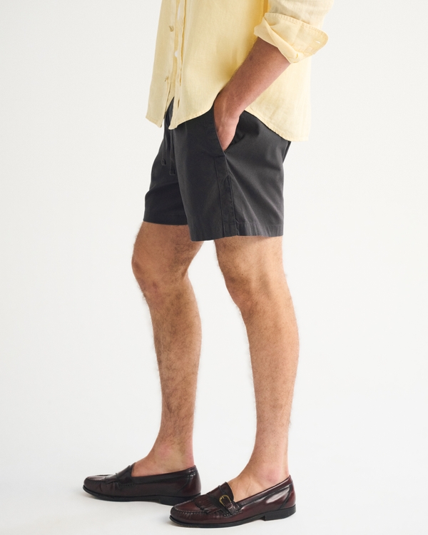 Poplin Pull-On Short