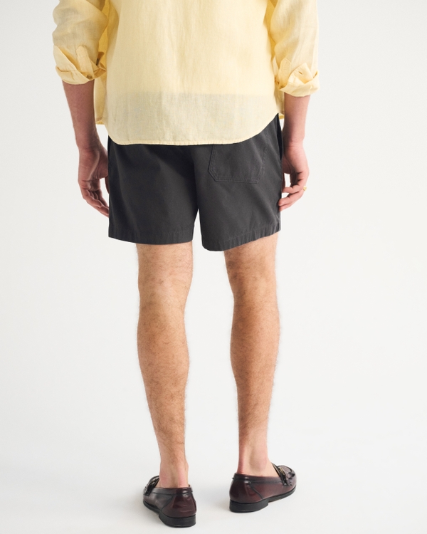 Poplin Pull-On Short