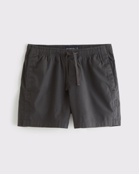 Poplin Pull-On Short