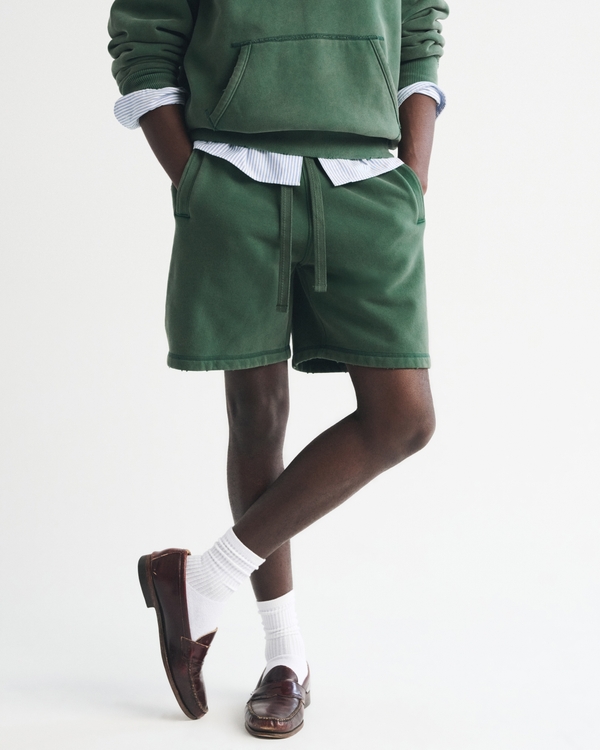 Heritage Heavyweight Short, Dark Green view 2