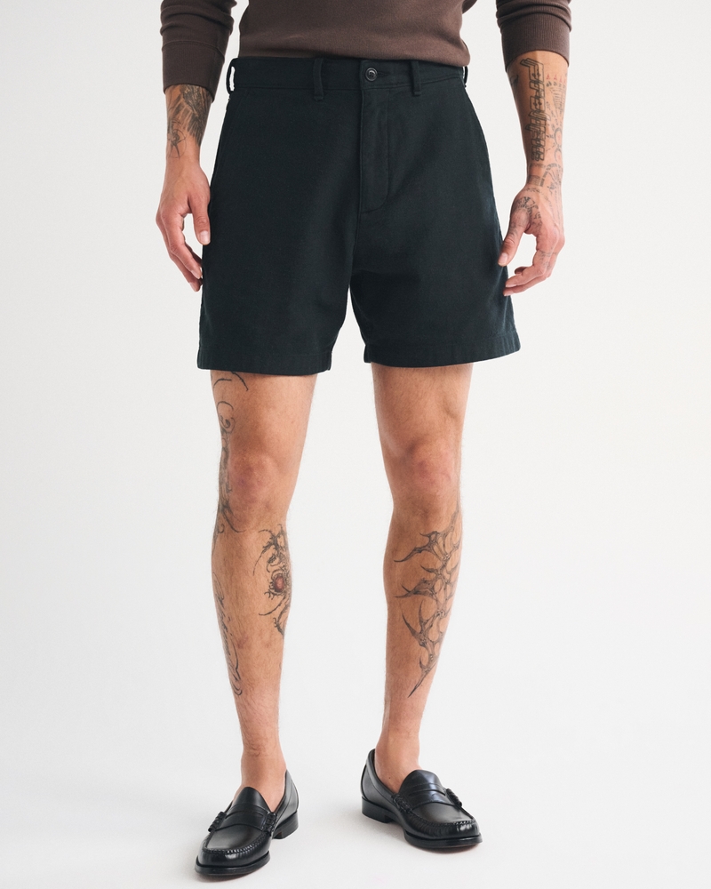 100% Cotton Plainfront Short