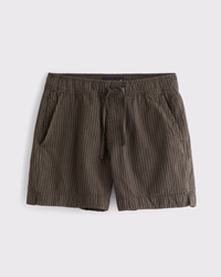 Seersucker Pull-On Short