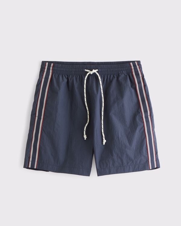 Nylon Pull-On Short, Sapphire view 1