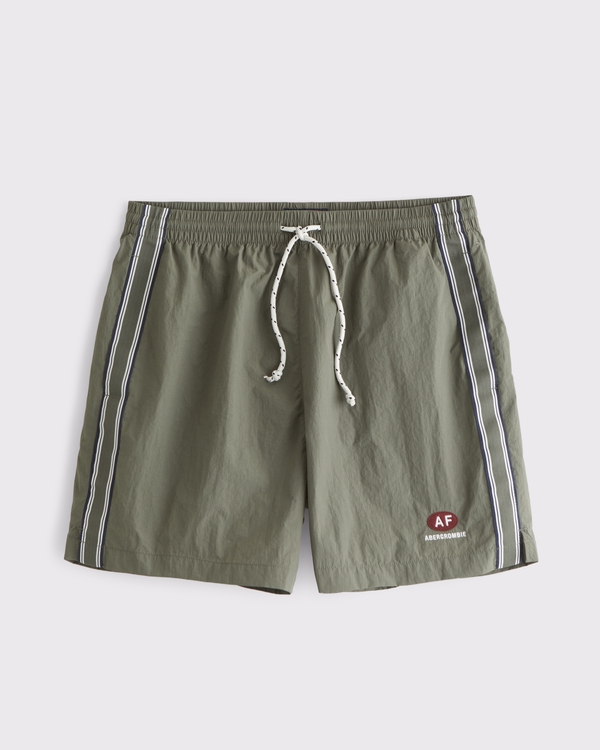 尼龍套穿短褲, 橄欖灰色 view 1