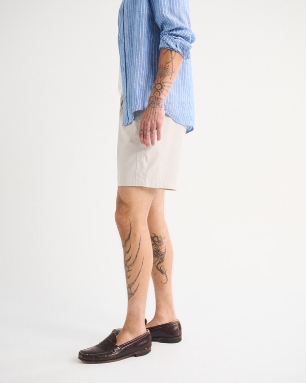 Poplin Pull-On Short