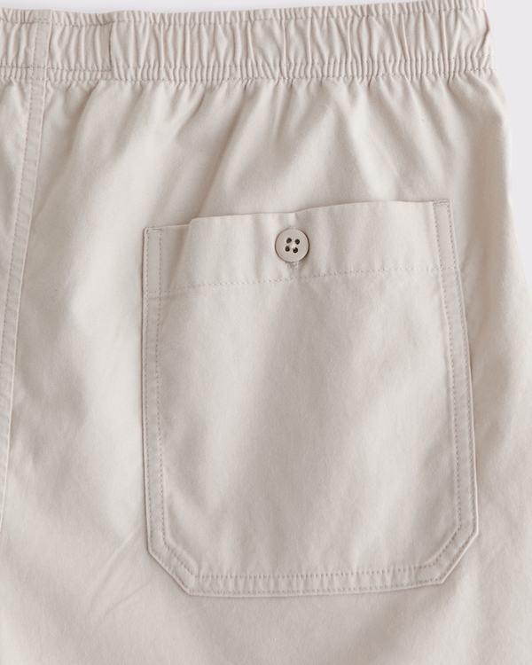 Poplin Pull-On Short