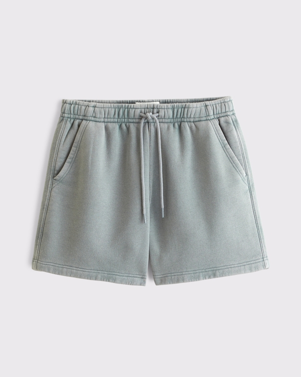 Essential Fleece Short, Gray view 1