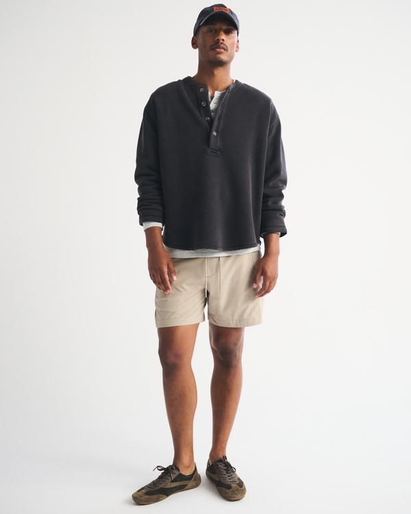 The A&F Everyday Short, Light Brown view 1