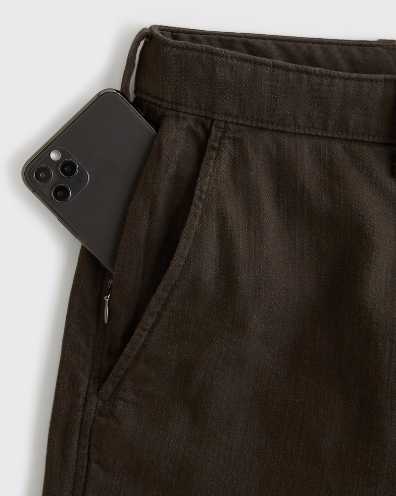 100% Cotton Plainfront Short - thumbnail 6