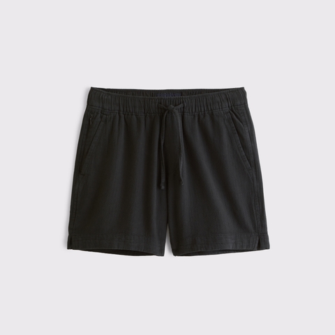 Мужские брюки Abercrombie & Fitch Cotton-Linen Blend Pull-On Short