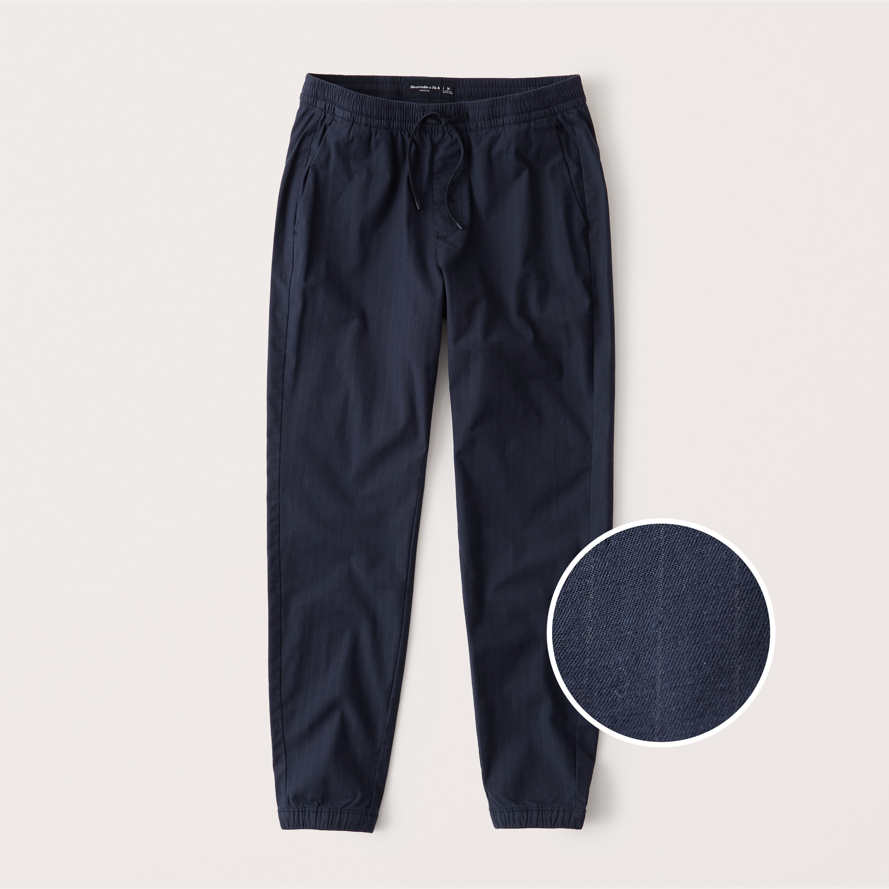 abercrombie twill joggers