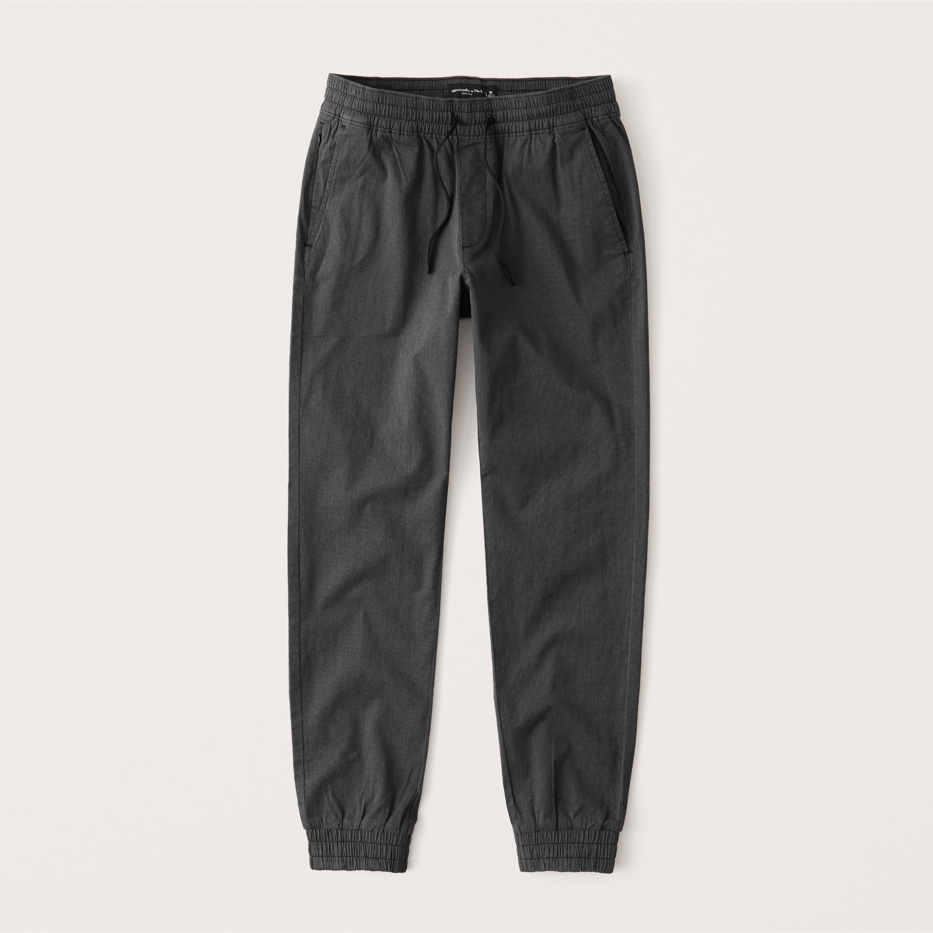 abercrombie twill joggers
