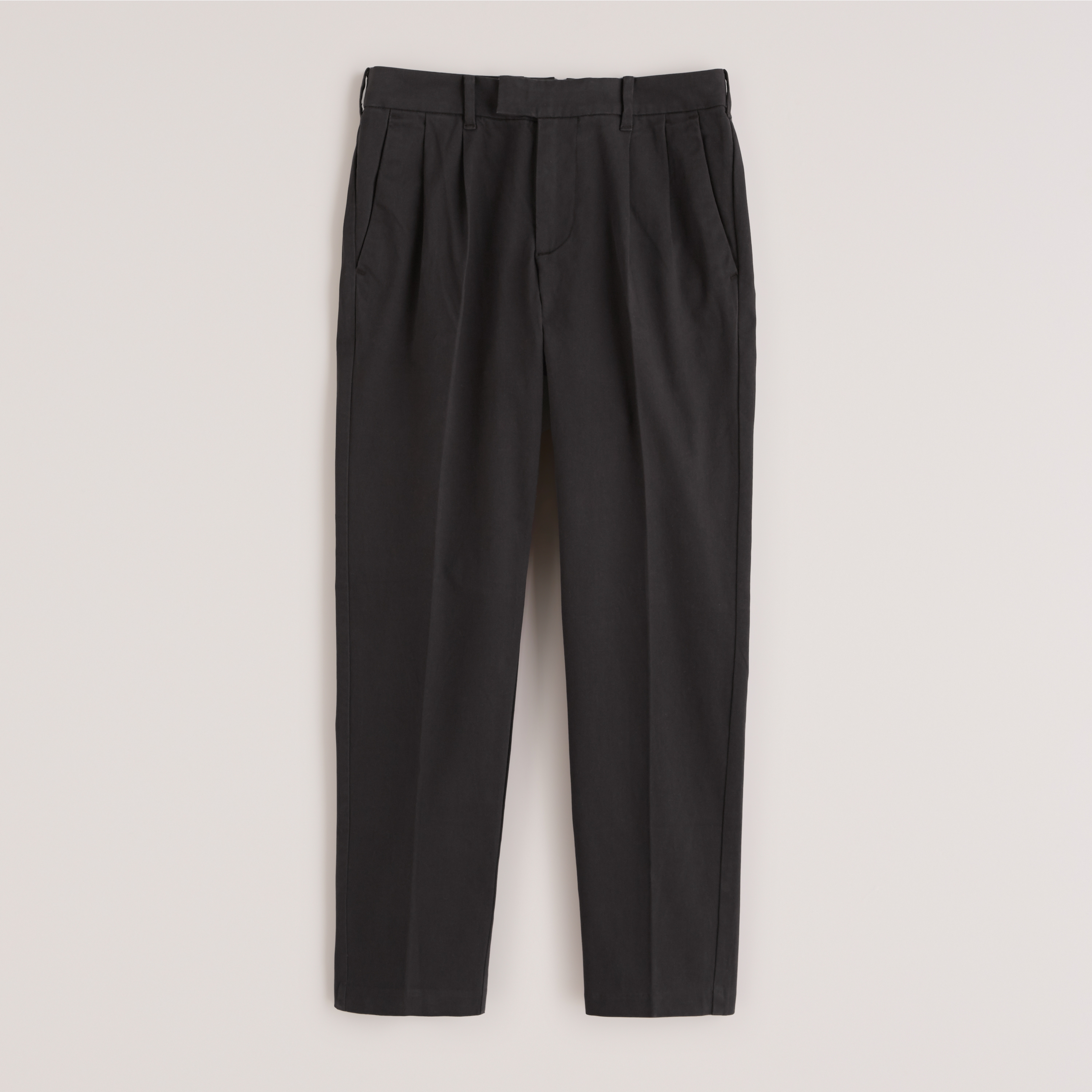 pleated skinny pants