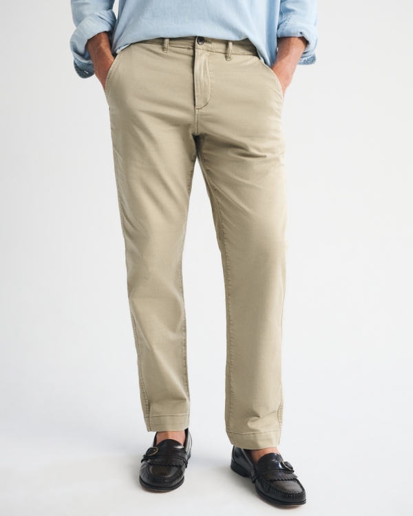 90s Straight Chino, Med Brown Dd view 2