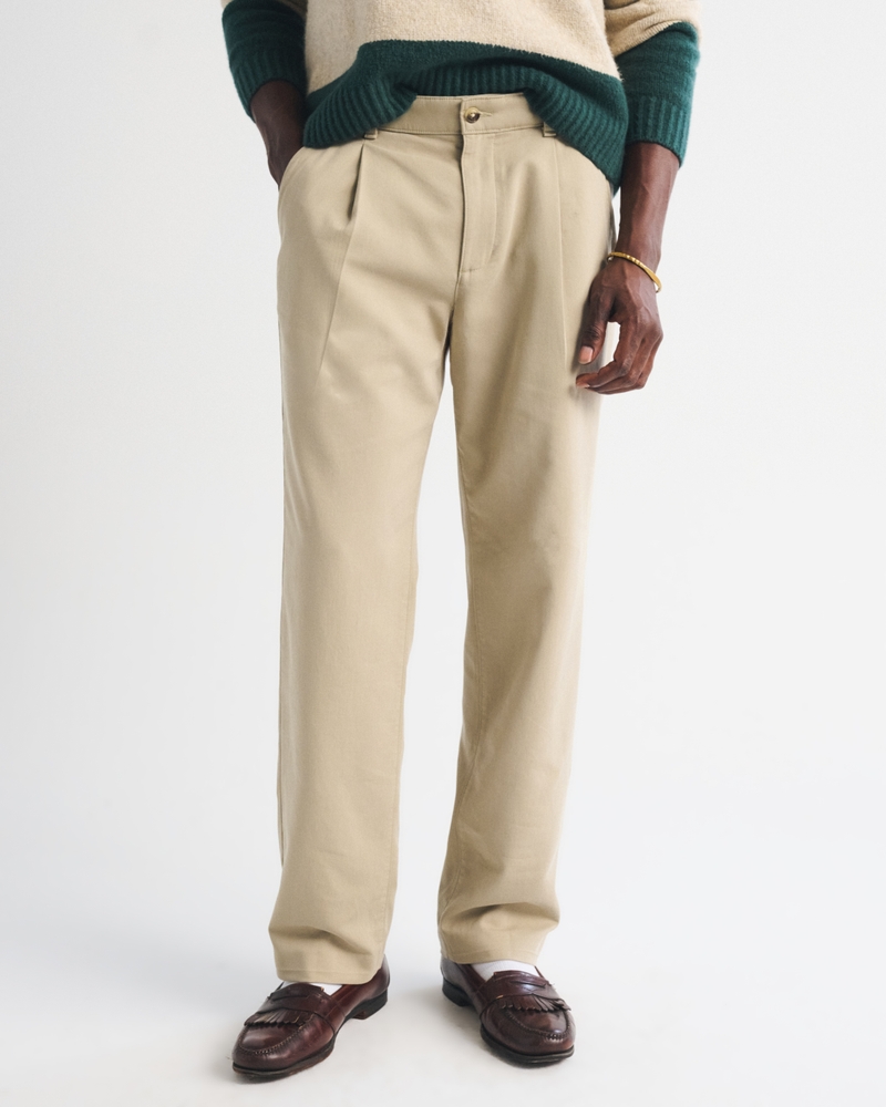 Relaxed Pleated Chino - thumbnail 4