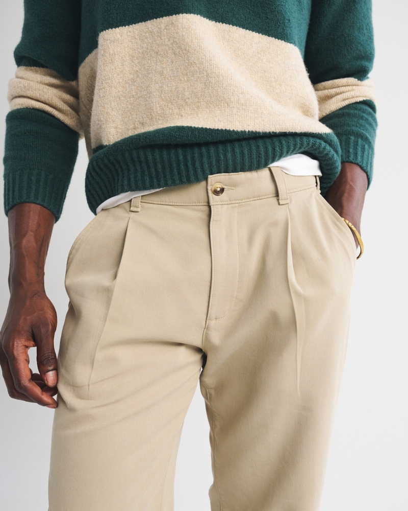 Relaxed Pleated Chino - thumbnail 5