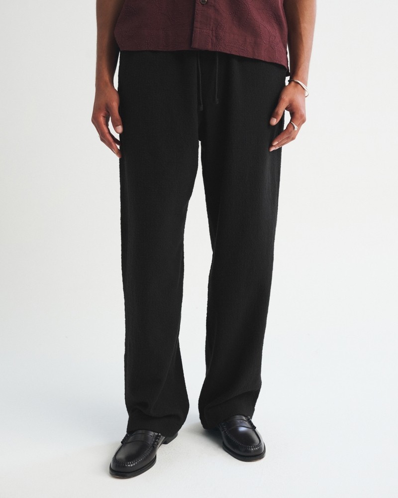 Textured Baggy Pull-On Pant - thumbnail 9