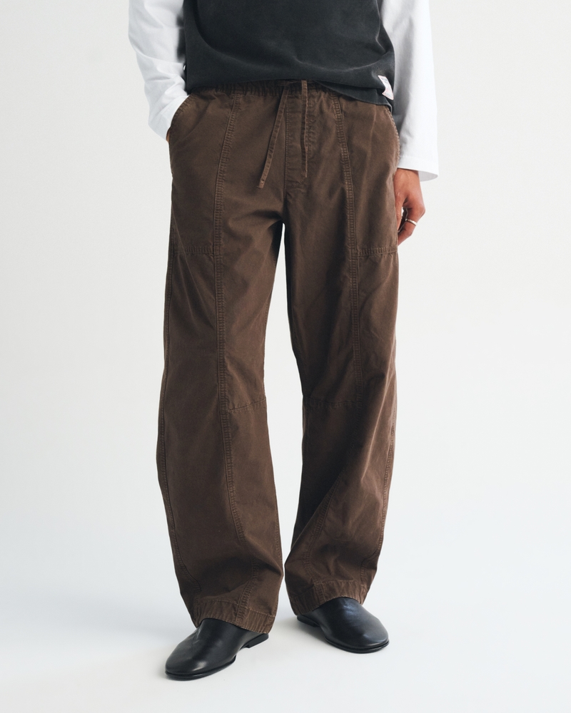 100% Cotton Pull-On Barrel Pant - thumbnail 5