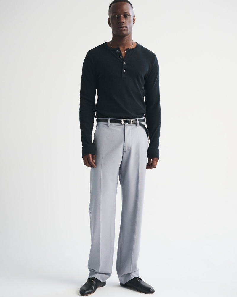 Menswear Relaxed Straight Trouser - thumbnail 4