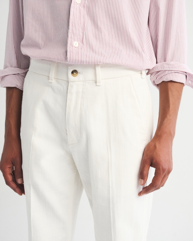 100% Cotton Relaxed Straight Trouser - thumbnail 3
