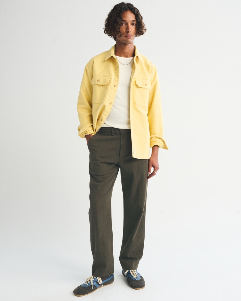 100% Cotton Relaxed Straight Trouser - thumbnail 10