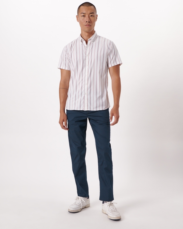 A&F All-Day Straight Pant, Navy Dd