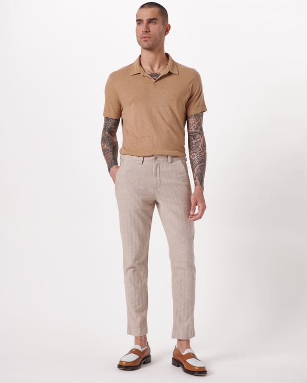 ANT Antioch Coffee Relax Fit Striped Men's Pants - Fountain Valley main image 1