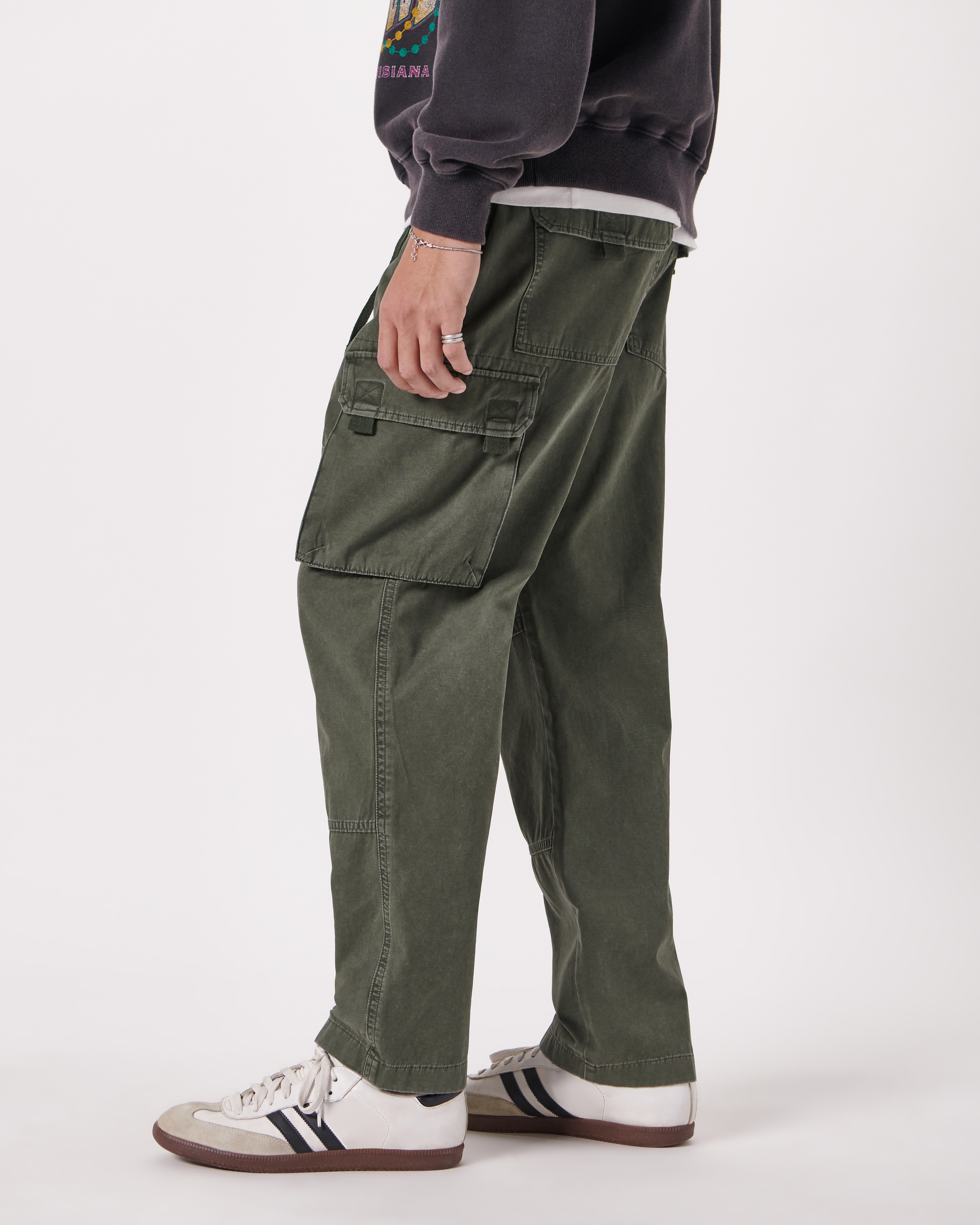 AtLast＆Co UTILITY TROUSERS HICKORY 30 AtLast＆Co UTILITY TROUSERS HICKORY 30