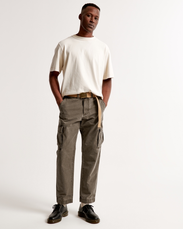 Loose Cargo Pant, Dark Brown