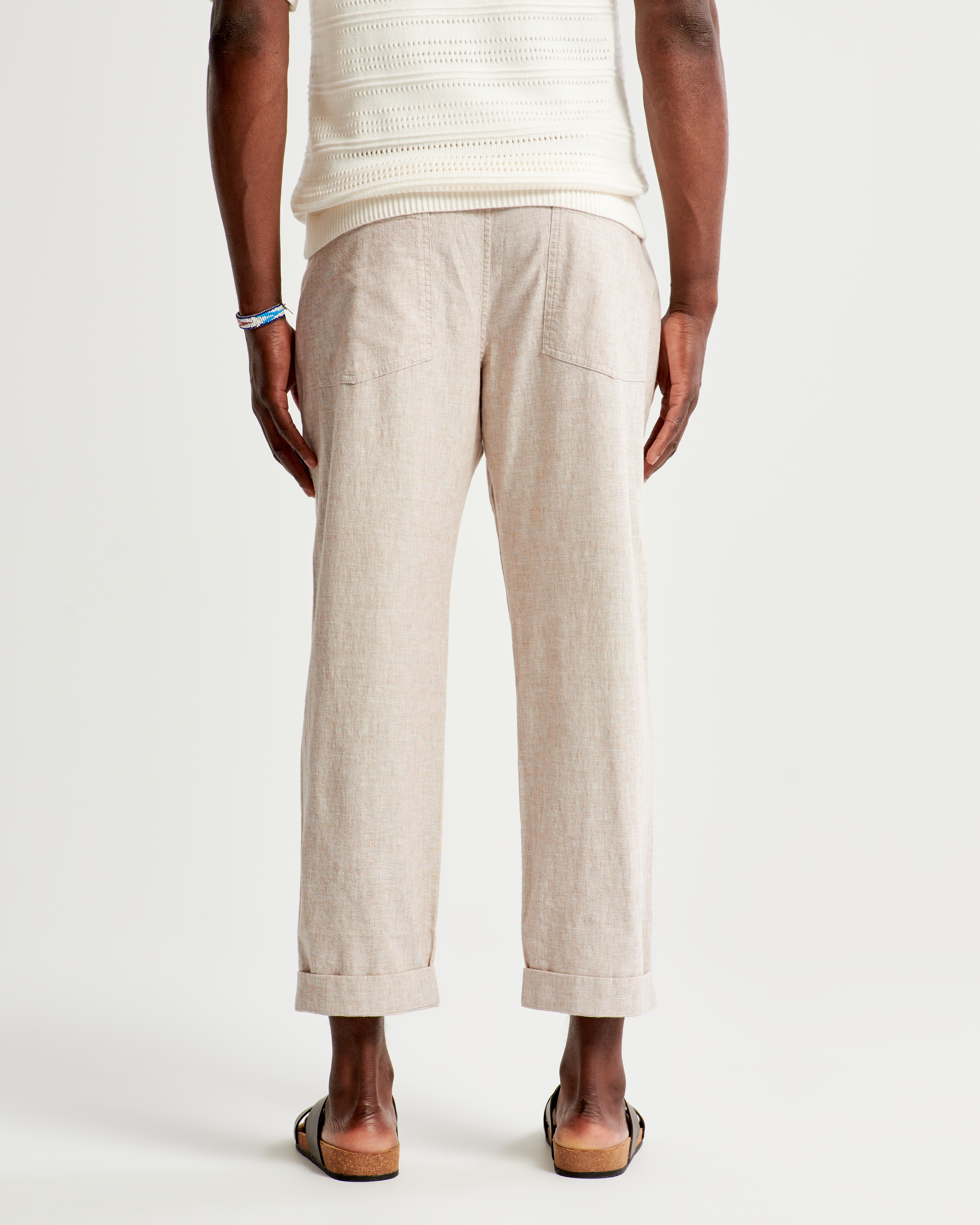 Men's h&m outlet linen pants