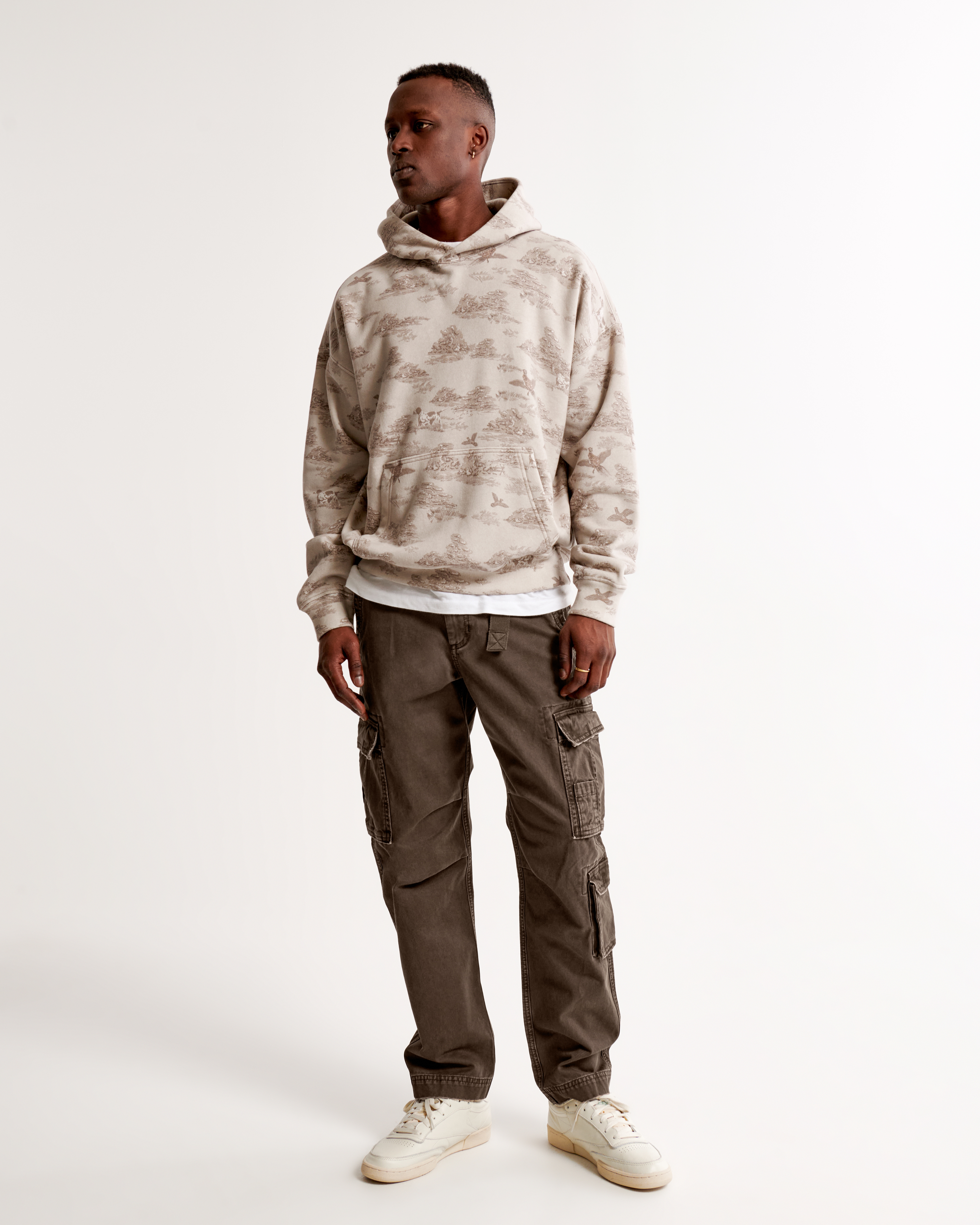 Men's Loose Utility Cargo Pant | Men's Bottoms | Abercrombie.com