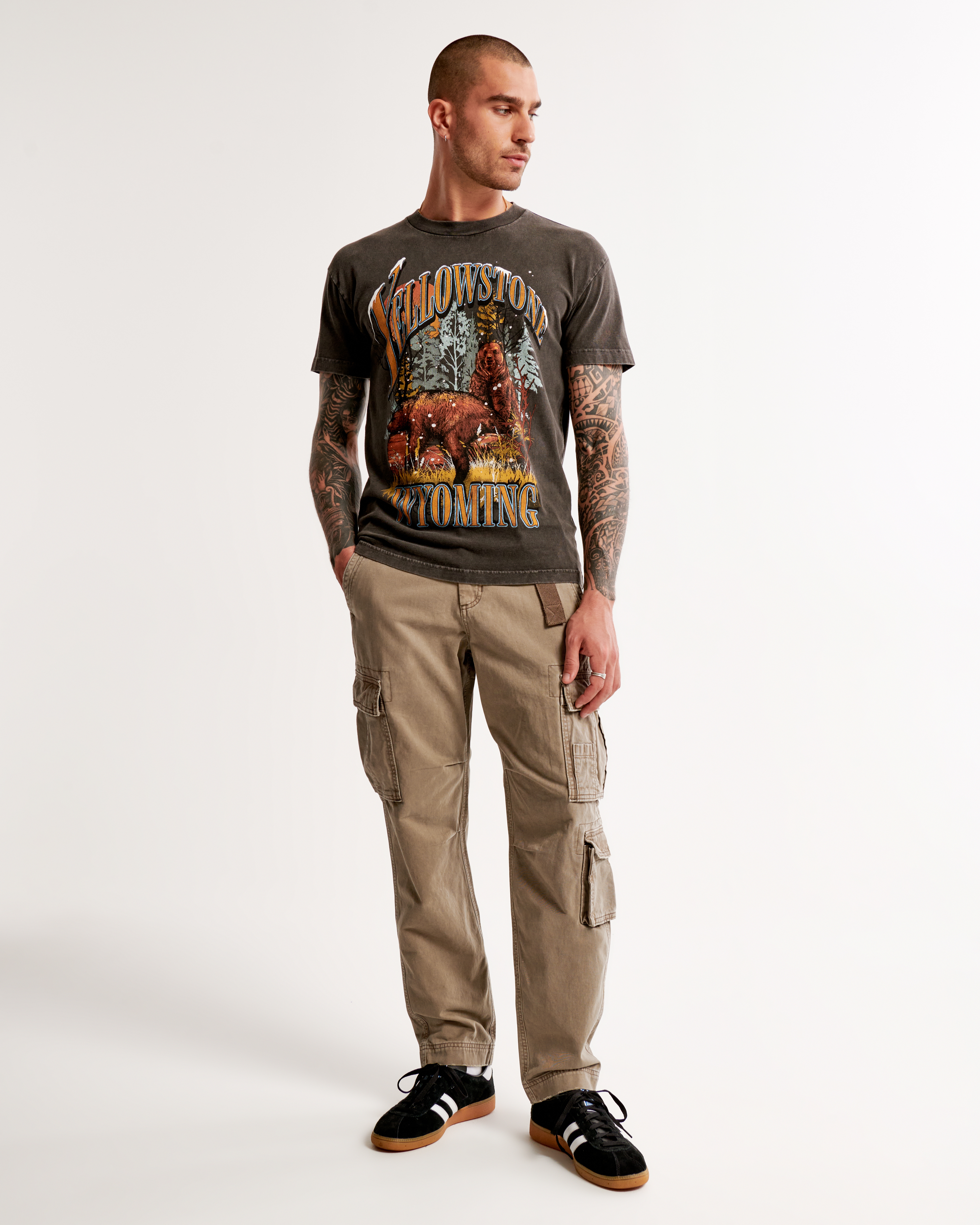 argue MOV CARGO PANTS /KHAKI-