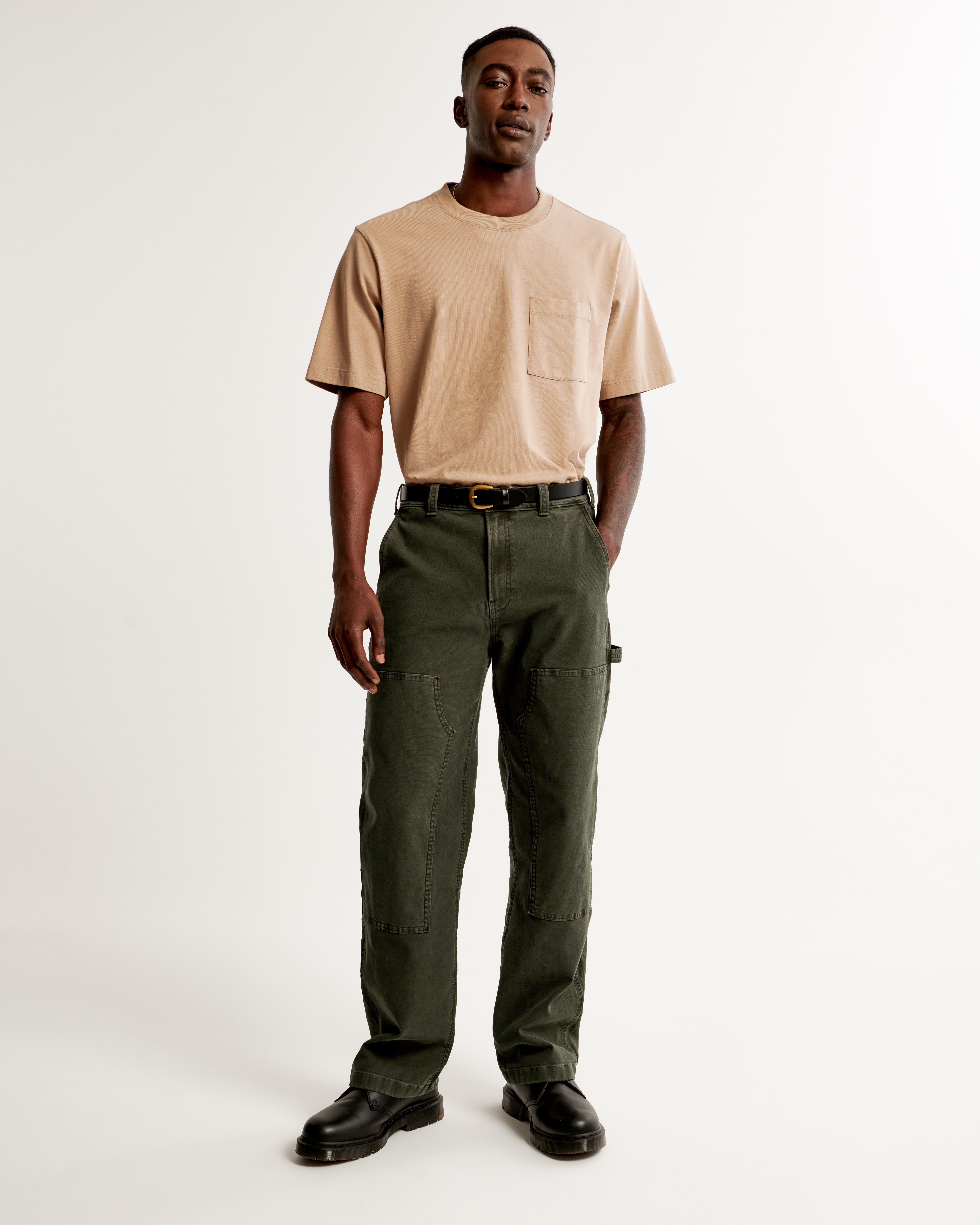 Mens khaki sales pants 32x34