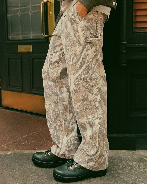 Baggy Workwear Pant, Camo