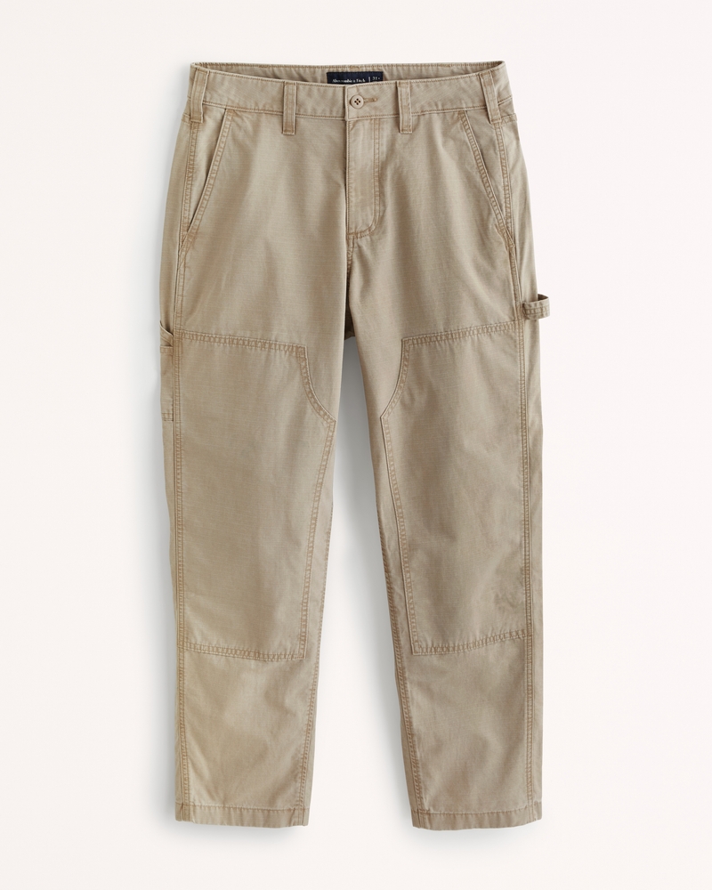 Straight Non-Stretch Canvas Workwear Pants For Men, Old Navy Work Pants