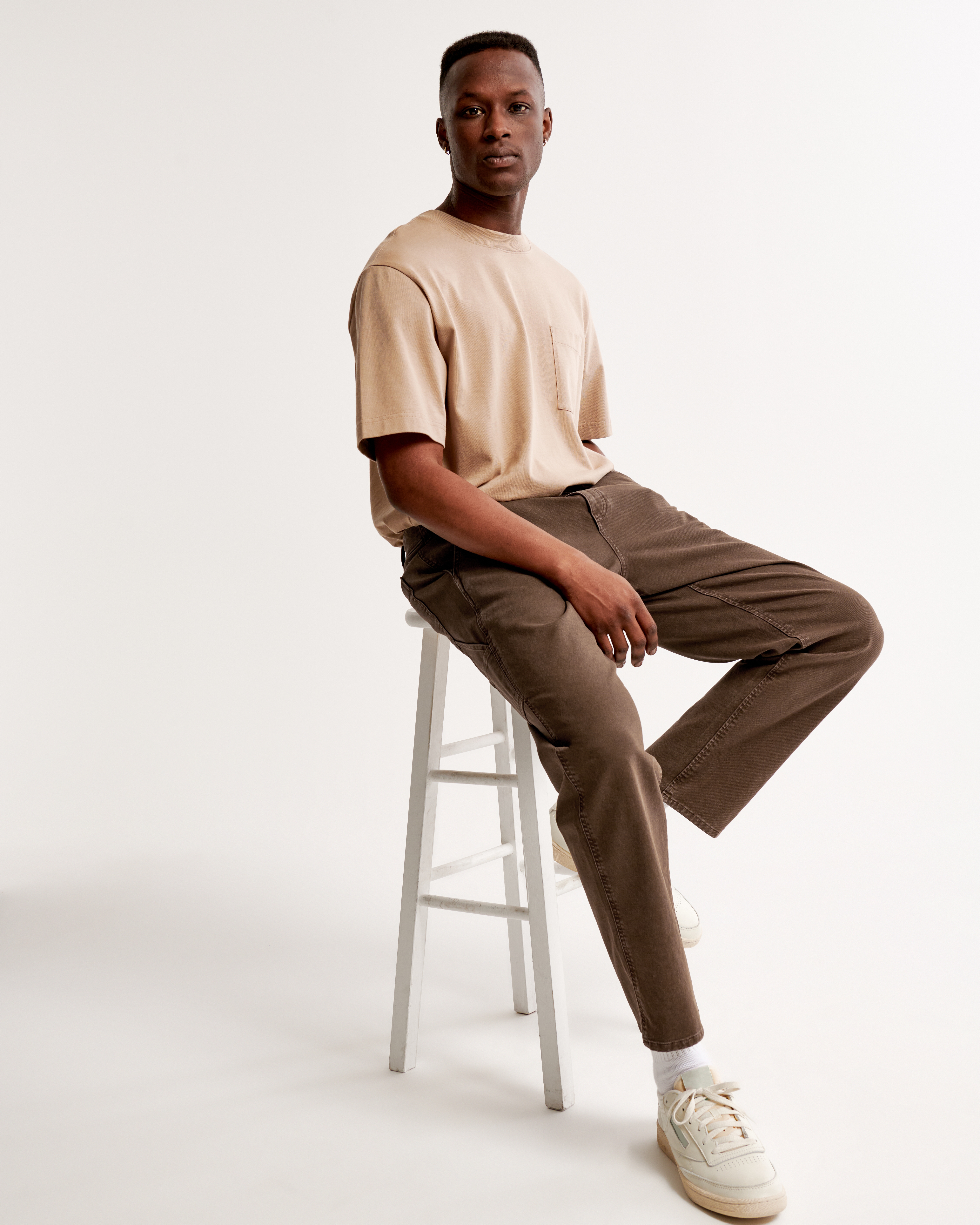 Men's Loose Workwear Pant | Men's Bottoms | Abercrombie.com