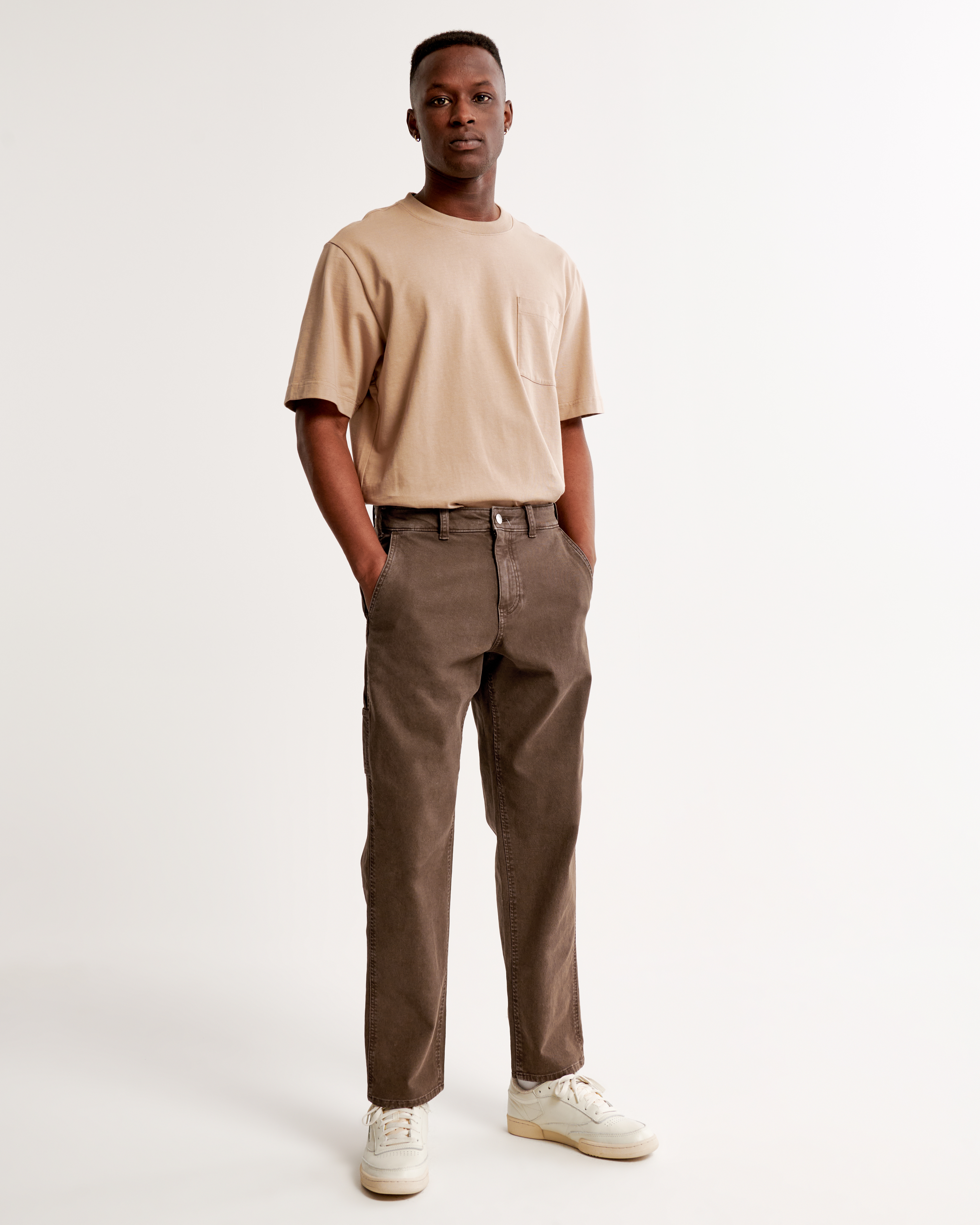 Men's Loose Workwear Pant | Men's Bottoms | Abercrombie.com