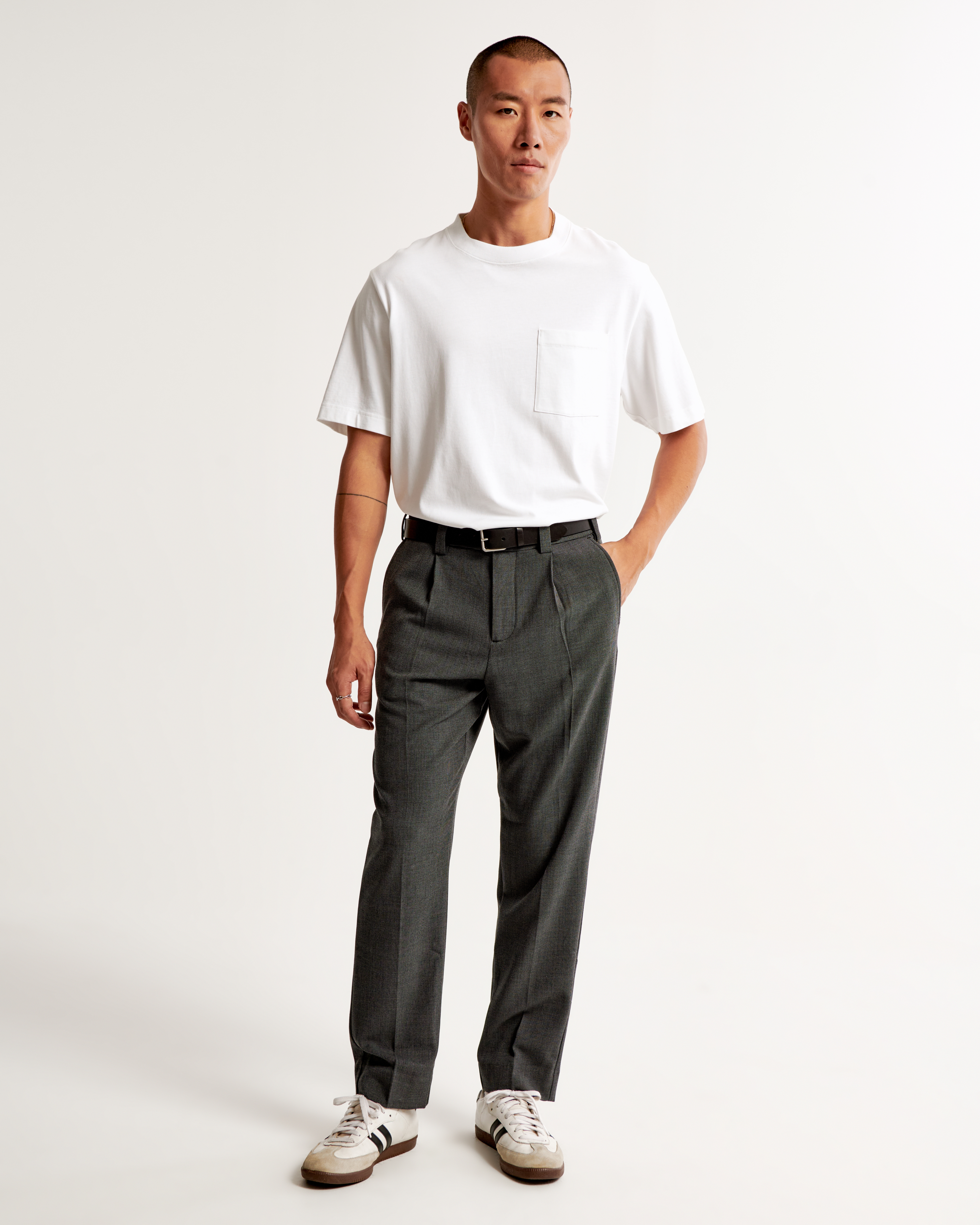 Mens pleated clearance dress pants sale