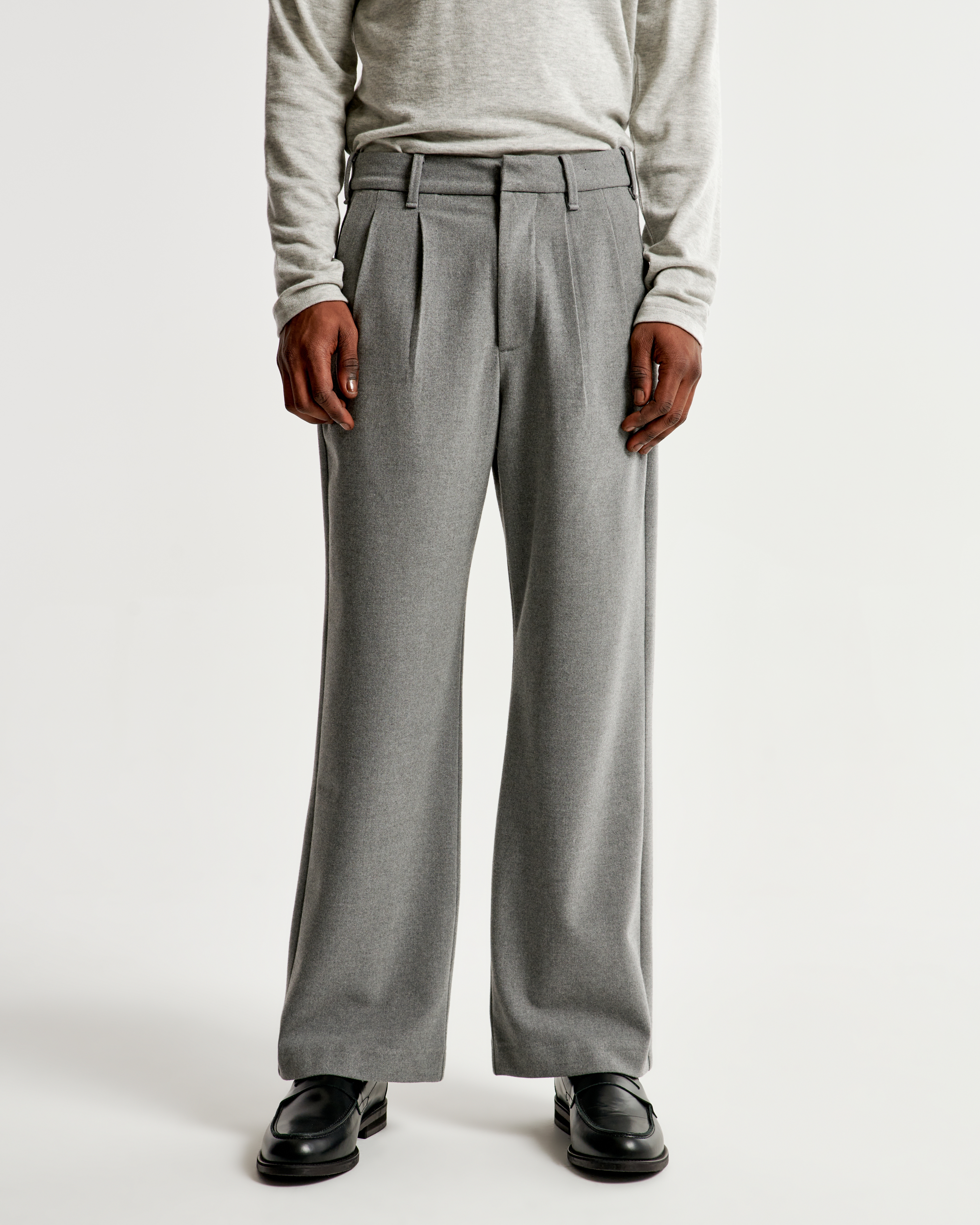 Double Pleated Trouser