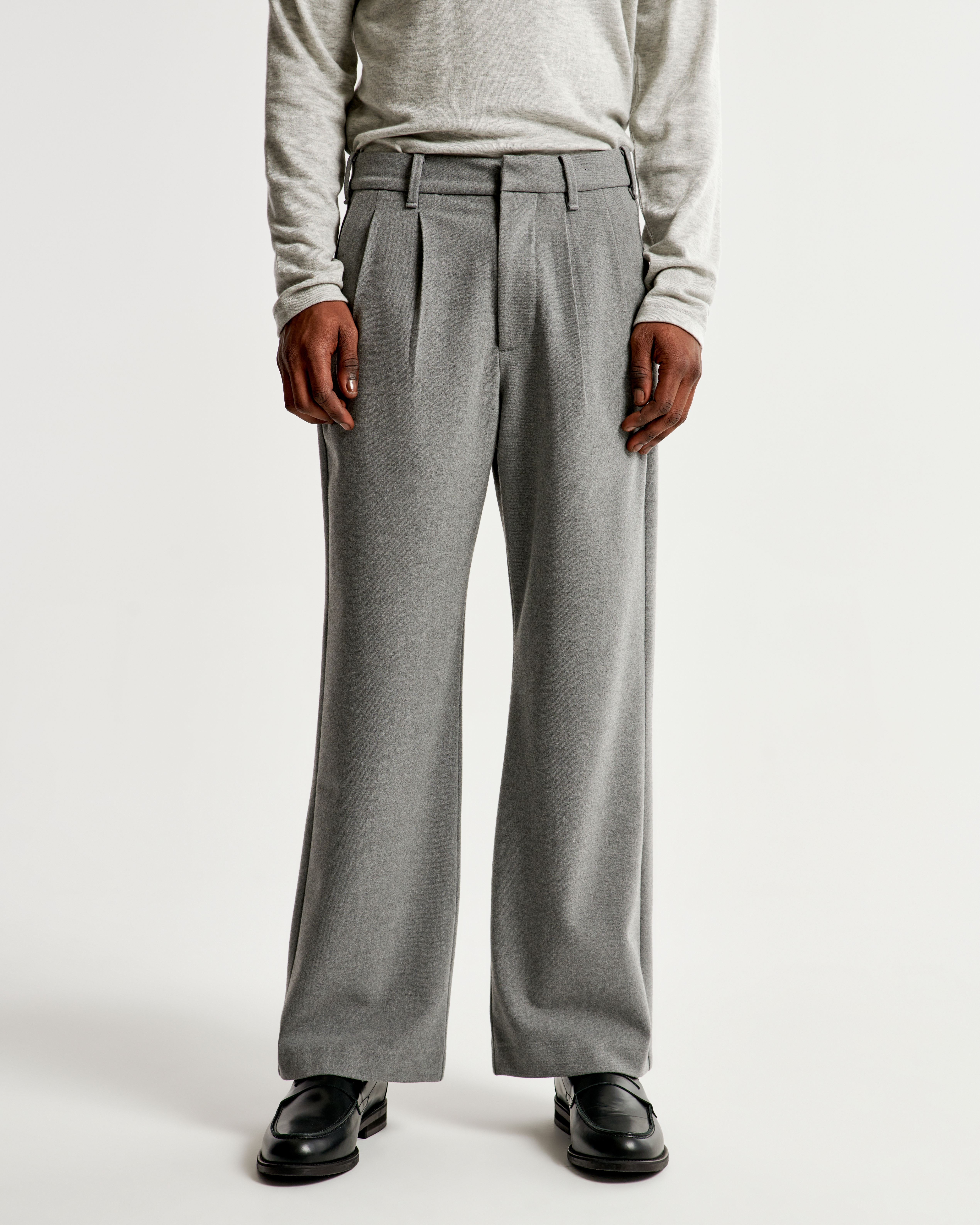 22aw DOUBLE PLEATED TROUSERS