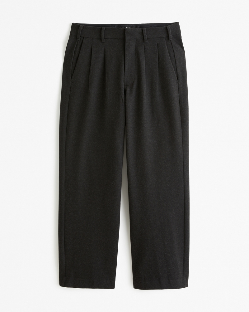 Men's Double Pleated Trouser | Men's | Abercrombie.com