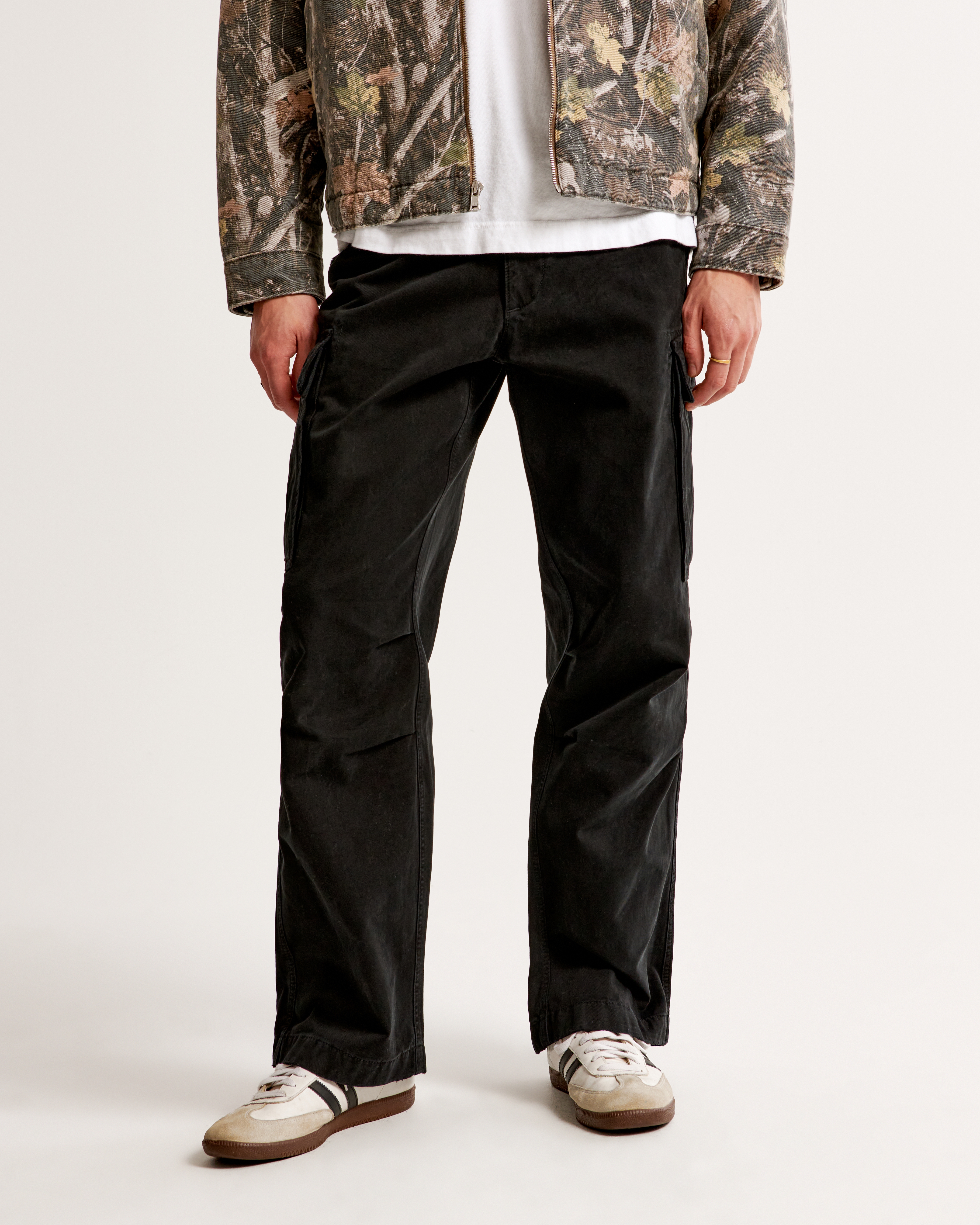 Men's Baggy Cargo Pant | Men's Bottoms | Abercrombie.com