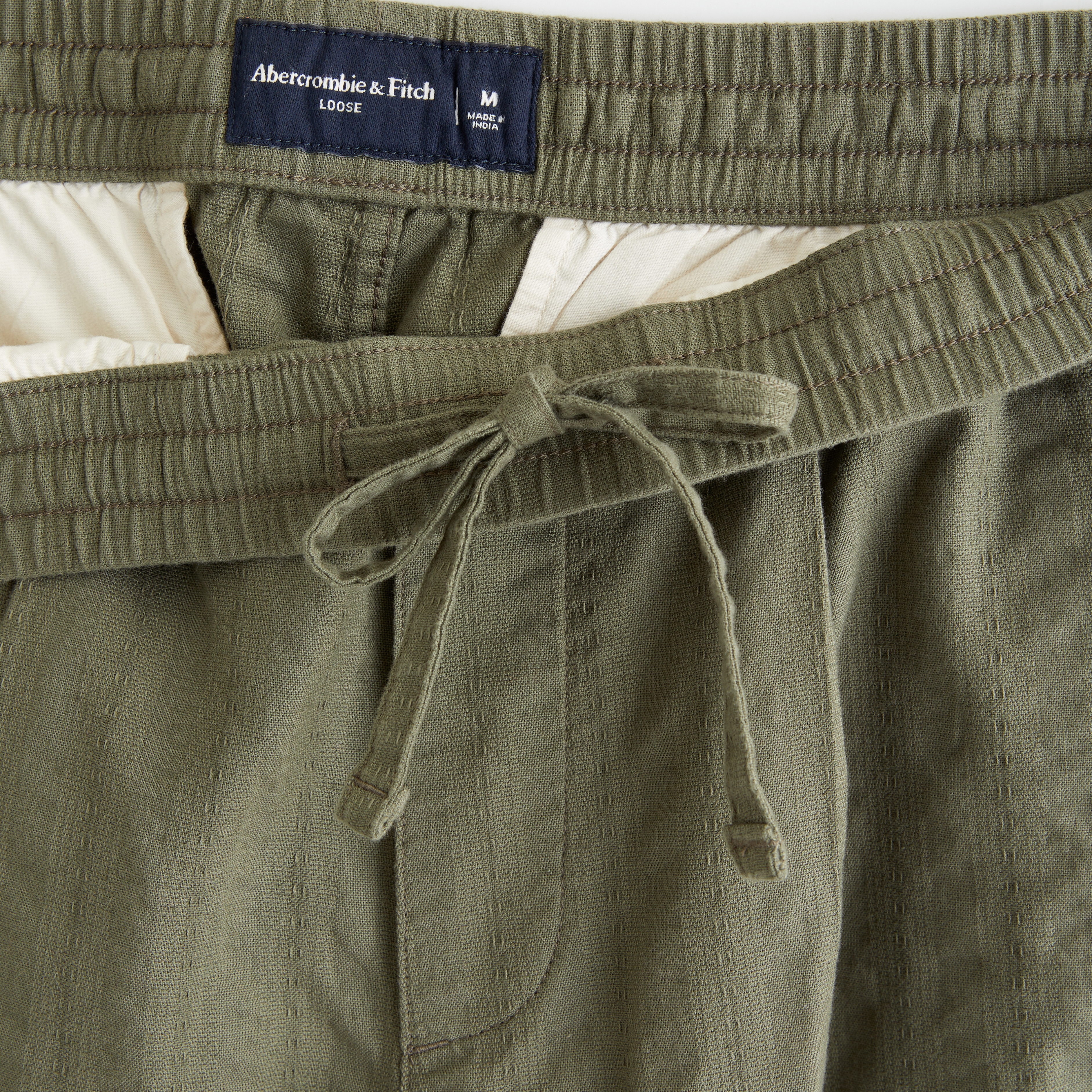 Men's Linen-Blend Pull-On Pant | Men's Clearance | Abercrombie.com