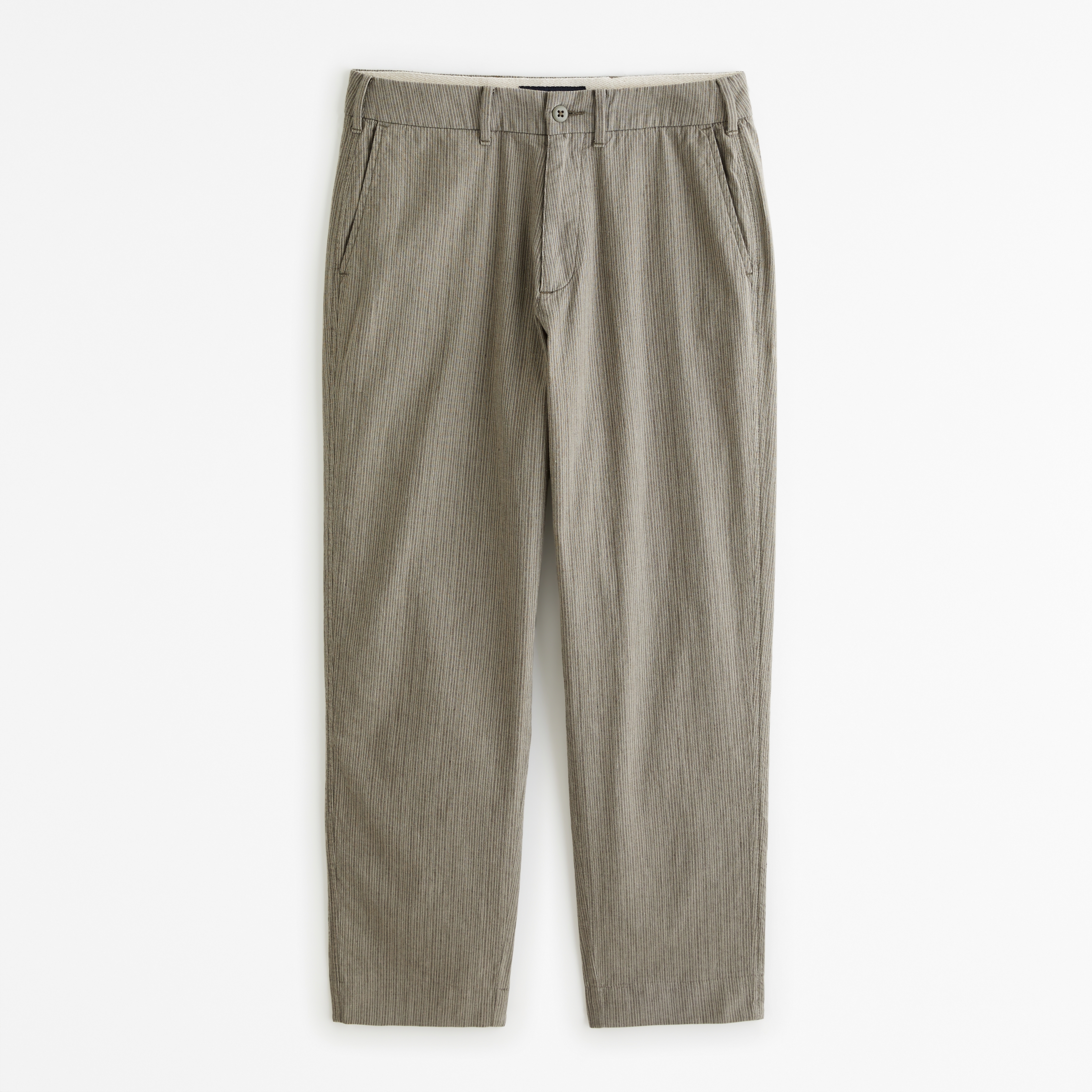 Linen sale skinny trousers