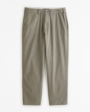 Mens linen blend trousers new arrivals