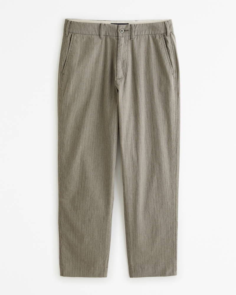 Mens skinny linen on sale trousers